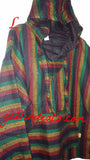 Rasta Baja Hoodie Large - Full View - Goblin Deals