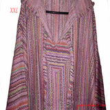 Baja Hoodie Pink Pinstripe XXL - Goblin Deals