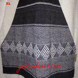 Serape Baja Hoodie Black XL- Pocket - Goblin Deals