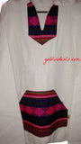 Serape Baja Hoodie Pink XL- Goblin Deals